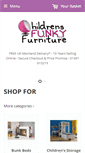 Mobile Screenshot of childrensfunkyfurniture.com